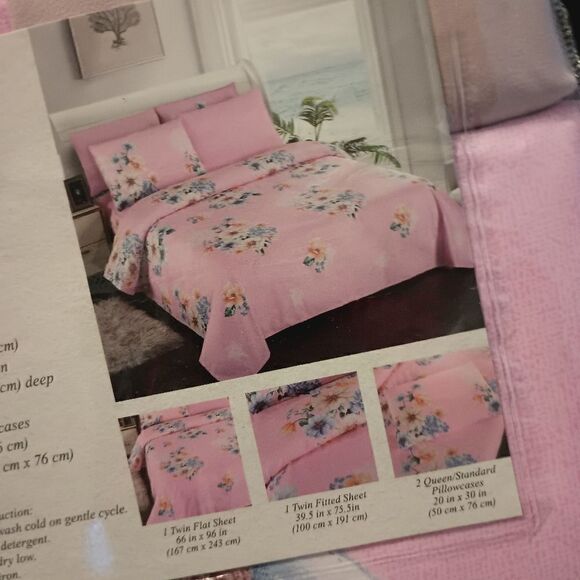 💯🔥PEARL BAY by STEVE MADDEN TWIN SIZE 6 PIECE SHEET SET MSRP $129.99🔥🔥NEW